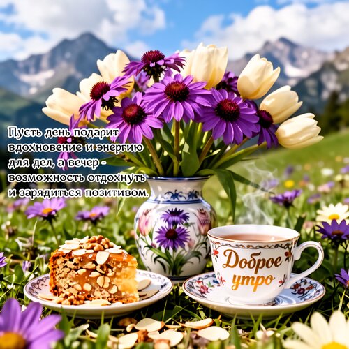 Открытка Доброе утро