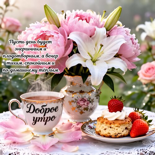 Открытка Доброе утро