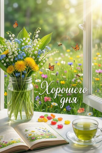 Открытка хорошего дня