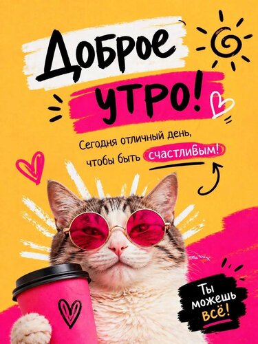 Открытка Доброе утро