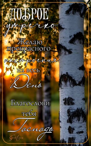 Открытка Доброе утро.