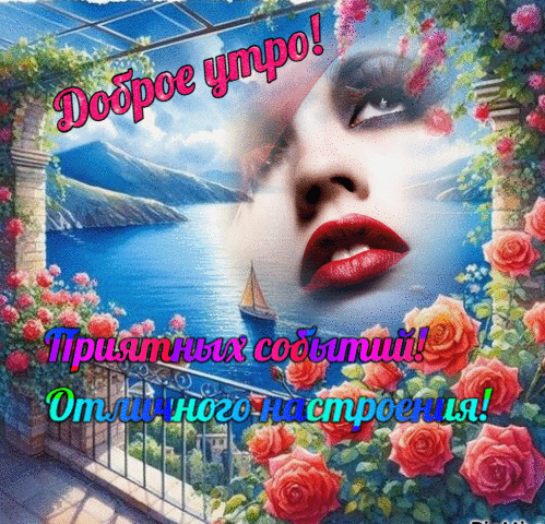 Анимированная открытка С добрым утром!
