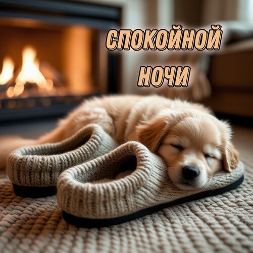 Открытка Спокойной ночи