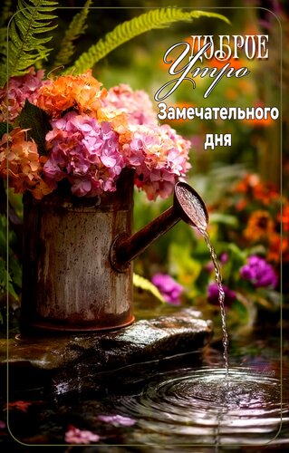 Открытка Доброе утро.