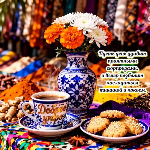 Открытка Доброе утро