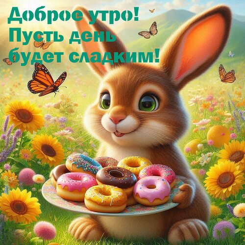 Открытка Доброе утро