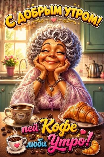 Открытка С добрым утром