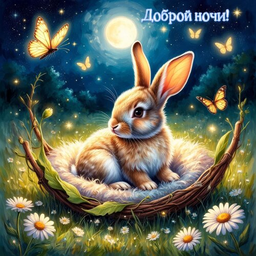 Открытка Доброй ночи!