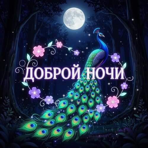 Открытка Доброй ночи