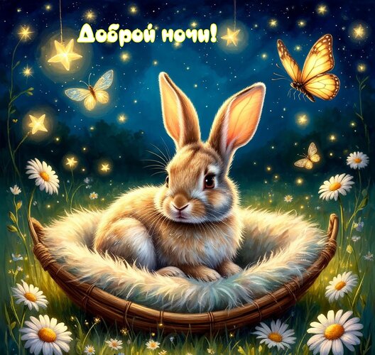Открытка Доброй ночи!