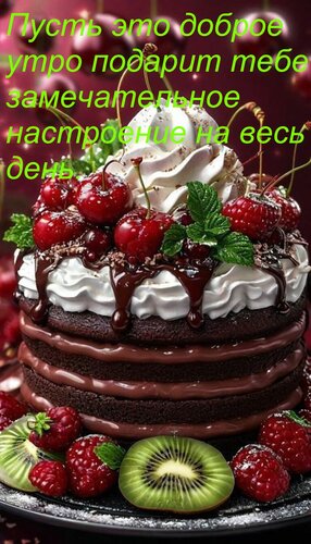 Открытка Пусть это доброе утро подарит тебе замечательное настроение на весь день.