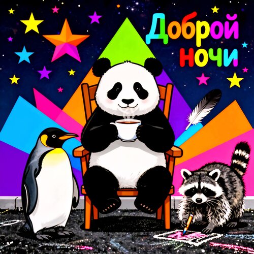 Открытка Доброй ночи