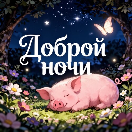 Открытка Доброй ночи