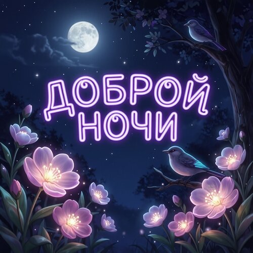 Открытка Доброй ночи