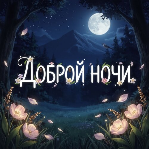 Открытка доброй ночи