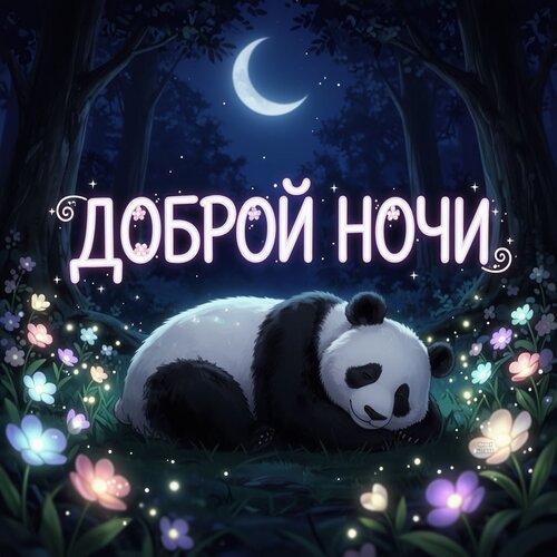 Открытка Доброй ночи