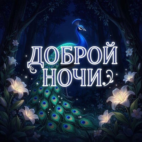 Открытка Доброй ночи