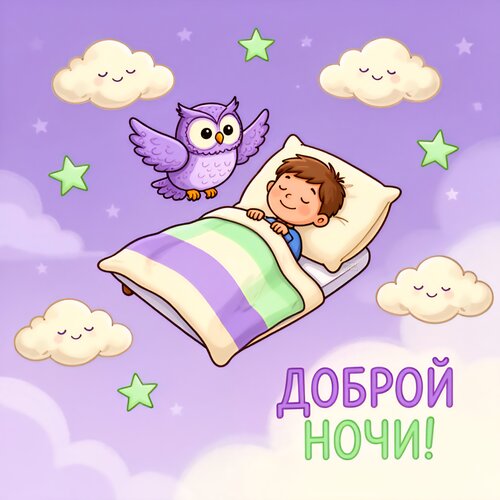Открытка Доброй ночи!