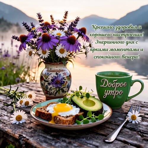 Открытка Доброе утро