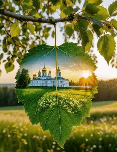 Анимированная открытка Собор