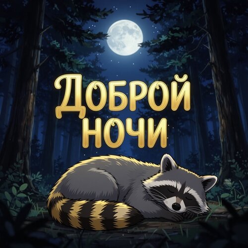 Открытка Доброй ночи