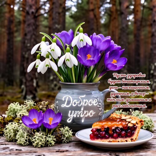 Открытка Доброе утро