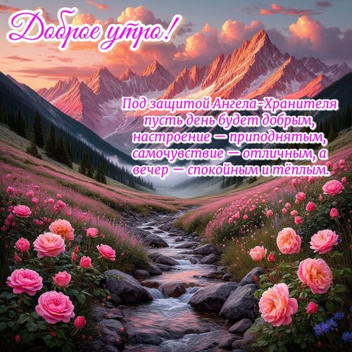 Открытка Доброе утро!