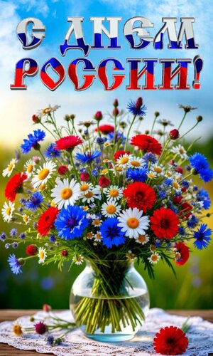 Открытка С Днём России