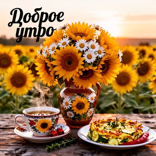 Открытка Доброе утро