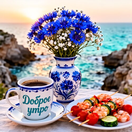 Открытка Доброе утро