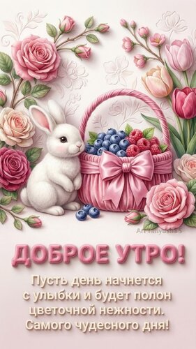 Открытка Доброе утро