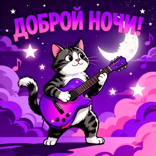 Открытка Доброй ночи!