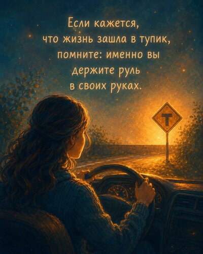 Открытка Мотивация