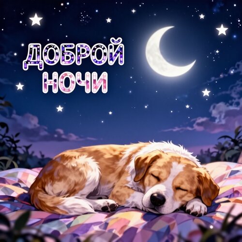 Открытка Доброй ночи
