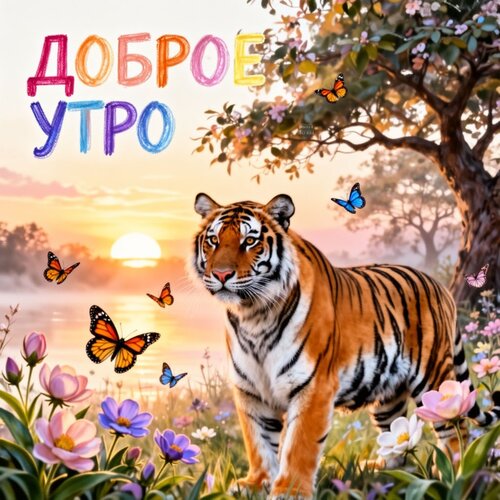 Открытка Доброе утро