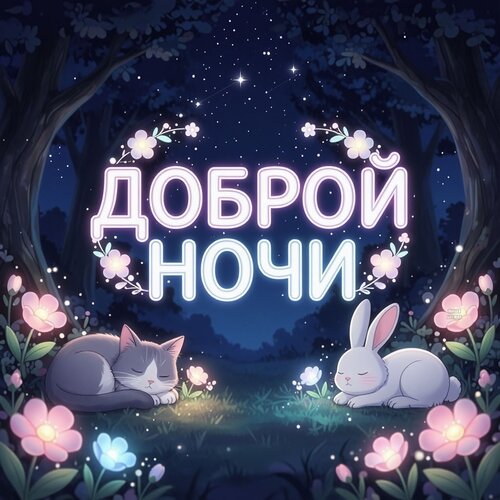Открытка Доброй ночи
