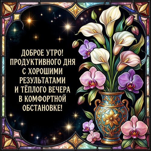 Открытка Доброе утро!