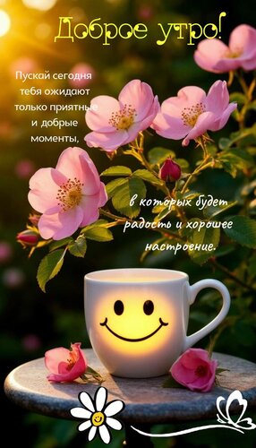 Открытка Доброе утро