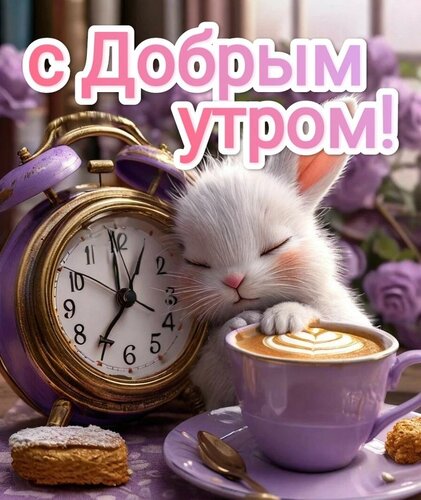 Открытка С добрым утром