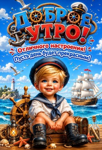 Открытка Доброе утро