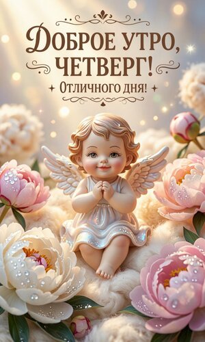 Открытка Доброе утро, четверг