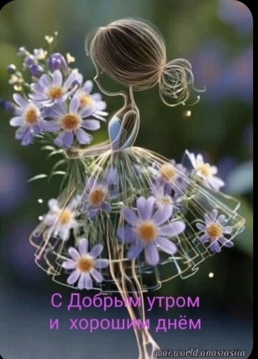 Открытка с добрым утром