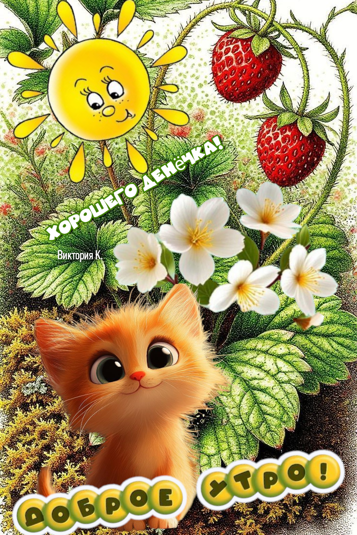 Открытка доброе утро