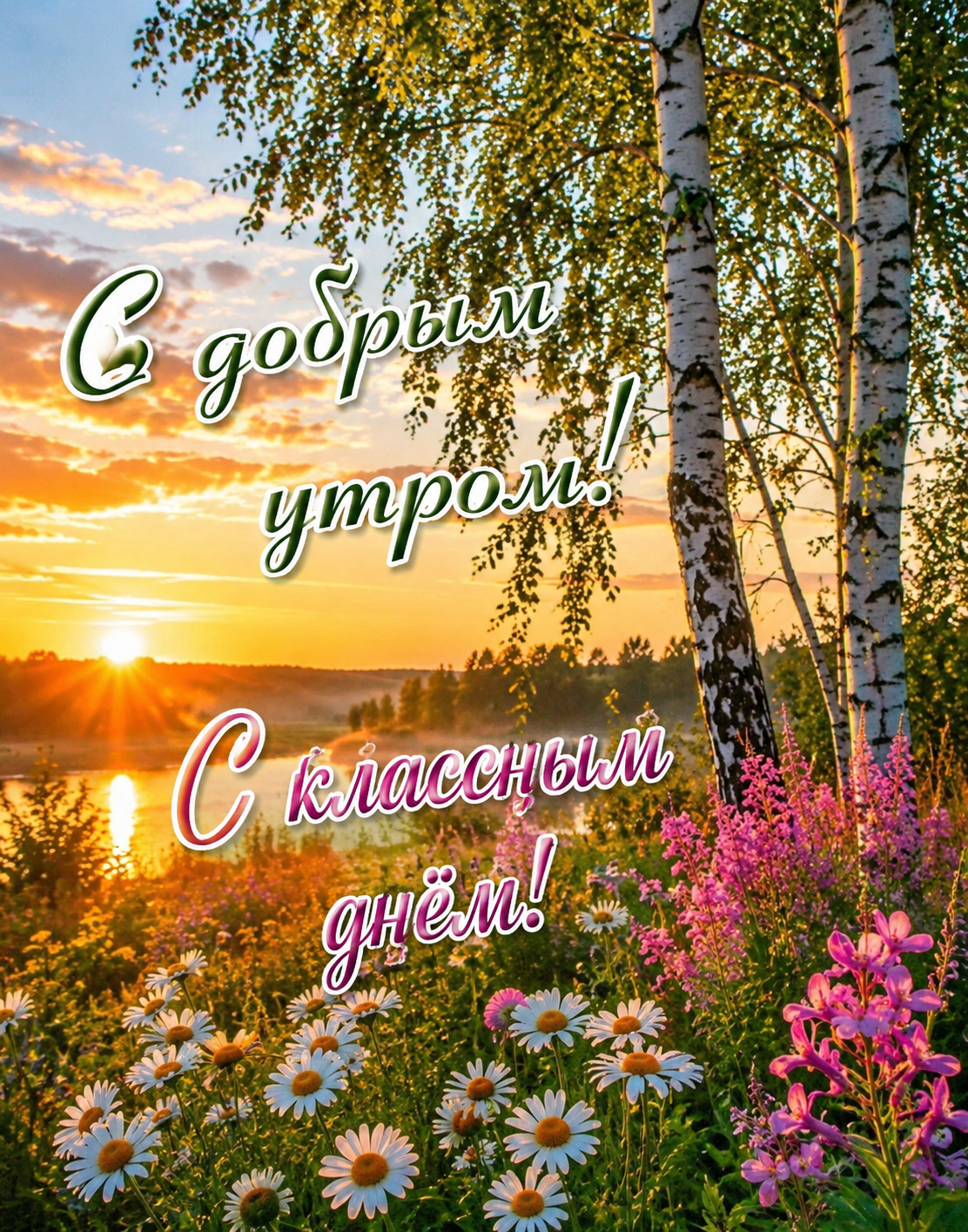 Открытка Доброе утро