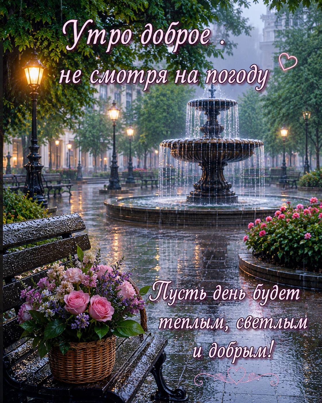 Открытка Доброе утро