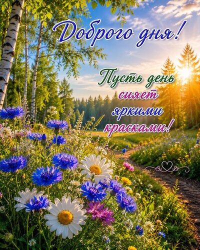 Открытка Доброго дня
