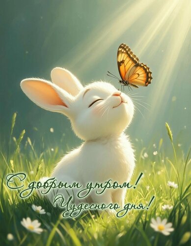 Открытка с добрым утром
