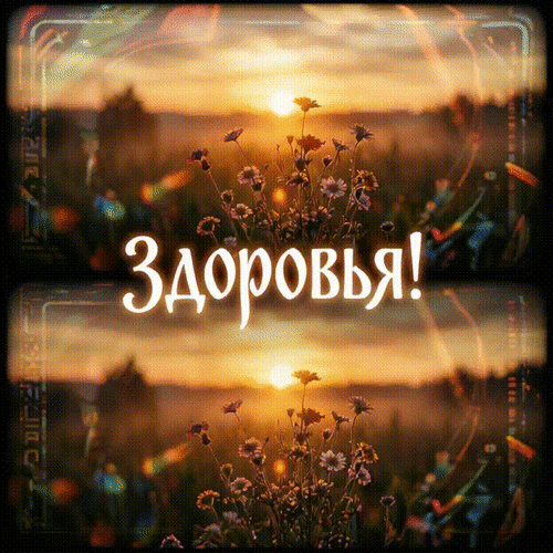 Открытка Здоровья!