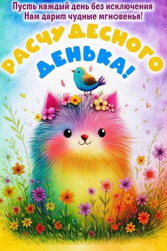 Открытка Расчудесного денька