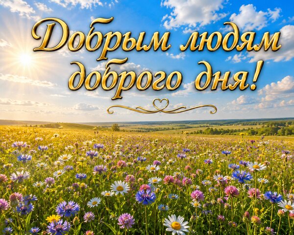 Открытка Доброе утро